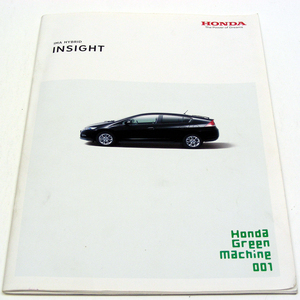 ◎カタログのみ◆[2010年10月]ホンダ【ＩＮＳＩＧＨＴ カタログ】乗ってくれるあなたがいて初めて完成する「エコカー」・送料無料