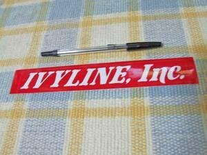 Ivyline/アイビーライン！レッドステッカー・シール☆