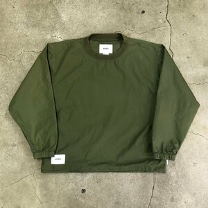 21ss Wtaps SMOCK LS / NYCO.WEATHER 01 ダブルタップス スモック オリーブ
