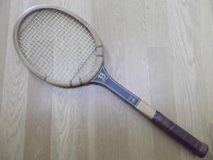 YAMAHA テニスラケット 【美品】 YWG series 33 L4 (3/8 №3) ウッド 硬式用ラケットヤマハ 木製
