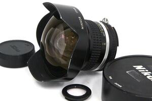 並品｜ニコン Ai Nikkor 15mm F3.5S CA01-A7560-3T3B Nikon Fマウント 単焦点 オールド レンズ ニッコール