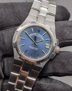 中古 保証書あり ヴァシュロンコンスタンタン VACHERON CONSTANTIN オーヴァーシーズ ミディアム 42052/423A デイト 自動巻 メンズ 腕時計