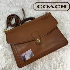 OLDCOACH オールドコーチ レザー  ビジネスバッグ ブラウン 2way