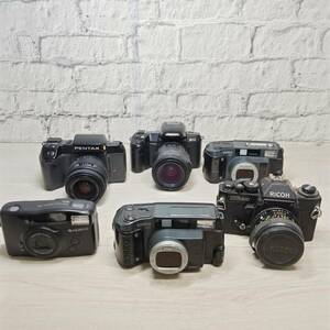 【YH-8950】中古現状品 フィルムカメラ 計 6台 セット RICOH PENTAX Konica など