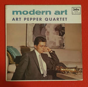 US INTRO ILP 606 完全オリジナル MODERN ART / Art Pepper Quartet DG/Flat Edge