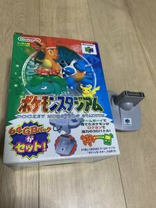 ★新品同様極美品★N64★ポケモンスタジアム★64GBパック同梱版★64GBパック2個★動作確認済★即決有★