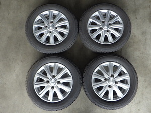 2210-364　AIRBERG　アルミホイール＆スタッドレスタイヤ　155/65R13　2019-20年　4本セット