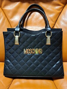 MOSCHINO　モスキーノ　トートバッグ　ブラック　(230409)