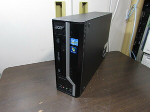 【YDT0709】★Acer Veriton X4610-B727 Corei7-2600/4GB/HD欠品/DVD-MULTI/OS無 本体のみ BIOS_OK★JUNK