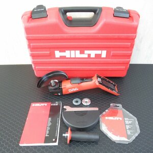 【 未使用品 / 保管品 】HILTI ヒルティ AG 150-A36 充電式アングルグラインダー ケース付き
