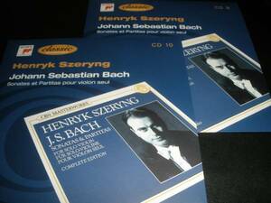 シェリング J.S.バッハ 無伴奏 ヴァイオリン ソナタ パルティータ 全集 1955 モノラル BWV.1001 2 3 4 5 6 旧録音 紙ジャケ 美品