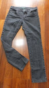 ビンテージ 古着 USA 輸入 LRL RALPH LAUREN ラルフローレン LAUREN JEANS デニム ブラック ジーンズ サイズ 8