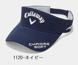 キャロウェイ 【Callaway】 レディース ツアーバイザー 帽子 C22990205 FR ネイビー 【2354】