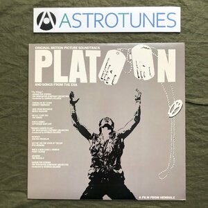 傷なし美盤 良ジャケ 1987年 米国 本国オリジナルリリース盤 サントラ Original Soundtrack LPレコード プラトーン Platoon: The Doors