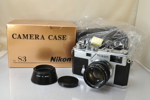 ★★極上品 Nikon S3 Year 2000 Limited Edition + Nikkor-S 50mm F/1.4 Lens♪♪#5791