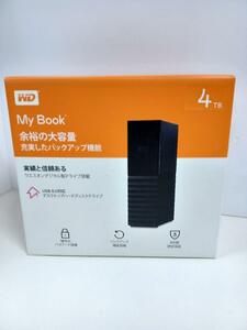 【新品未開封】Western Digital My Book ハードディスクドライブ/4TB