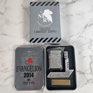 【新品未使用】新世紀エヴァンゲリオン　ZIPPOライター　初号機　台座付　限定品