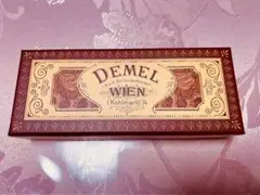 【美品】DEMEL デメル 空箱 (チョコマロン) バロタン お菓子箱