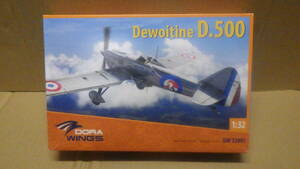 033 Dora Wings 1/32 デボワチヌ D.500 DW32001 デヴォワティーヌ フランス 未組立品 現状品
