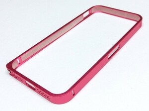 iPhone SE/5s/5 用 アルミ製バンパー(ローズ)