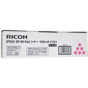 リコー製 IPSiO SP M-PaC トナー マゼンタ C721 308521 [管理:1000020529]