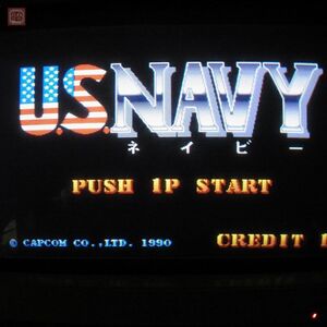 1円〜 カプコン/CAPCOM ユー・エス・ネイビー U.S. NAVY Carrier Air Wing 再販版 動作確認済【20