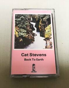 ◆UK ORG カセットテープ◆ CAT STEVENS / BACK TO EARTH ◆ISLANDピンクラベル