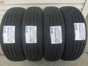 ヨコハマタイヤ☆Ｓ306☆155/65r14新品4本セット