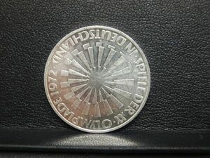 ドイツ ミュンヘン オリンピック記念 1972年 10マルク銀貨