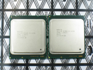 【中古】Intel Xeon E5-2650L SR0KL 1.80GHz LGA2011 2個ワンセット CPU本体のみ