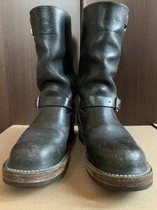 ウエスコ WESCO 旧ロゴエンジニアブーツ ENGINEER BOOTS 9E 美中古