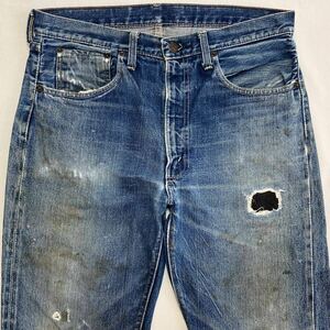 耳付き 60s リーバイス 505 BIGE オリジナル ヴィンテージ (LEVIS 501XX 551ZXX 66前期 501 502 606 等お好きな方に)