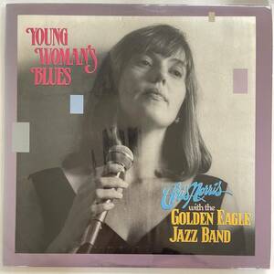 CHRIS NORRIS with THE GOLDEN EAGLE JAZZZ BAND / YOUNG WOMAN’S BLUES US盤　1985年