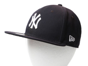 デッドストック ■ ニューエラ x ヤンキース ベースボール キャップ 56.8cm 新品 NEW ERA 帽子 MLB オフィシャル メジャーリーグ 大リーグ