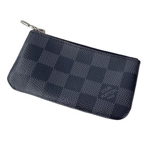 【中古】 LOUIS VUITTON ルイ・ヴィトン コインケース ポシェット・クレ ダミエグラフィット 23031652 NT