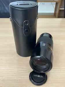 【ジャンク品】MINOLTA ミノルタ AF ZOOM 70-210mm F4 「茶筒」( SONY / MINOLTA / Aマウントレンズ) 