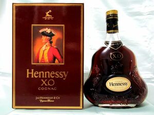 ヘネシー XO クリアボトル/Hennesy XO/金キャップ/40度×700ml/ブランデー/古酒/コニャック/フランス/専用箱付き★新品未開栓/送料込み★