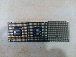 CPU インテル　三枚セット　パソコン部品