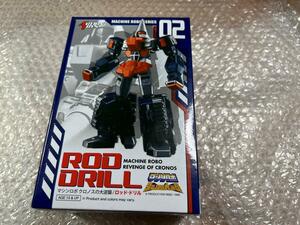 ACTION TOYS Rod Drill Machine Robo Series 02 / マシンロボ クロノスの大逆襲 新品未開封 送料無料 同梱可