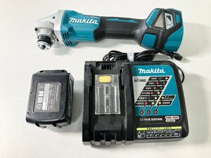 ★makita マキタ 充電式ディスクグラインダ GA412D バッテリー(BL1860 18V) 訳アリ現状品3.54kg★