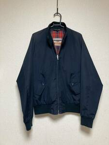 美品☆BARACUTA バラクータ スイングトップ　ハリントンジャケット　38☆ダークネイビー