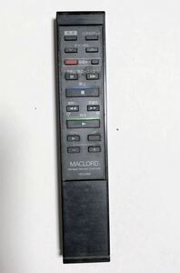 ナショナル VHSビデオデッキ　MACLORD用リモコン　VEQ0486