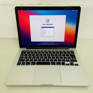 MacBook Pro　 (Retina, 13インチ, Late 2013)　 i5 　8GB 256GB i18093 　80サイズ発送 　