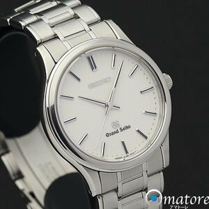 極上美品◎SEIKO セイコー GS グランドセイコー 白柄文字盤 メンズ クォーツ SBGF027 8J55-0AA0◎箱保取説