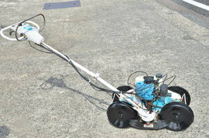 クボタ 自走式草刈機 カルモ GC-K300 混合2サイクル フリー刃 刈幅300ｍｍ　斜面草刈り機　動作は確認済