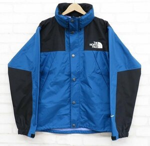 6T9567■ノースフェイス マウンテンレインテックスジャケット NP12135 THE NORTH FACE バンフブルー M