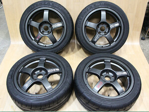 A841 激レア 超レア 三菱 ENKEI WRC TARMAC EVO RALLY エンケイ ターマック エボ 17X8J+35 PCD114.3 235/45R17 ランエボ EVO7 8 CP9A CT9A