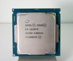 ★INTEL CPU XEON E3-1220V6/SR329/3.00GHz/LGA1151/BIOS起動確認済