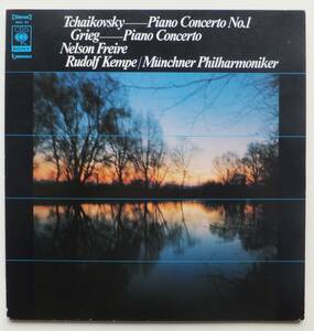 LP　チャイコフスキー／ピアノ協奏曲第1番：グリーグ／ピアノ協奏曲　ネルソン・フレーア（P）　ケンペ指揮　ミュンヘンフィル　SOCL92