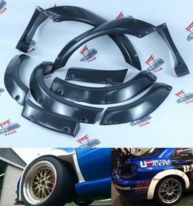 インプレッサ 40mm オーバーフェンダー 10枚セット GRB GVB GRF GVF WRX STI ヘッドライト 車高調 ホイール マフラー バンパー [2344]